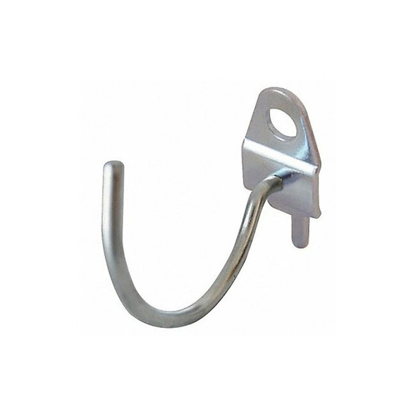 Manufacturer Varies Curved Pegboard Hook,2 1/4 in L,PK10 5TPE7