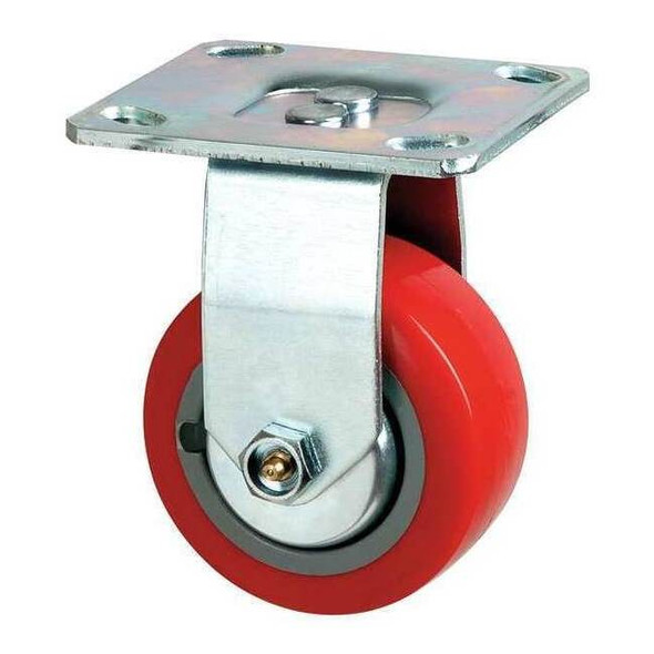 Manufacturer Varies Rgd Plate Castr,Polyurthan,4 in,600 lb,B 4HXH6