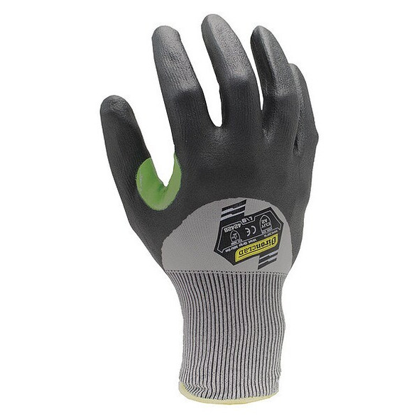 Cut Resistant Coated Gloves, Cut Level A2 ,Dipped ,Foam Nitrile ,Smooth ,S 1 PR