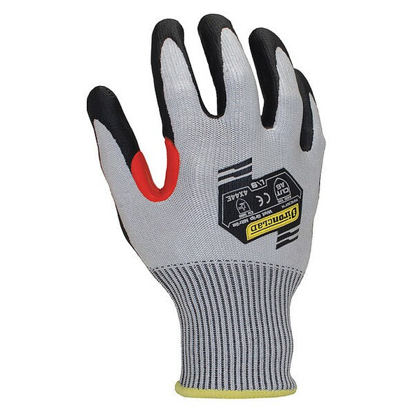 Cut-Resistant Coated Gloves, Cut Level A6 ,Dipped ,Foam Nitrile ,Smooth ,XS 1 PR