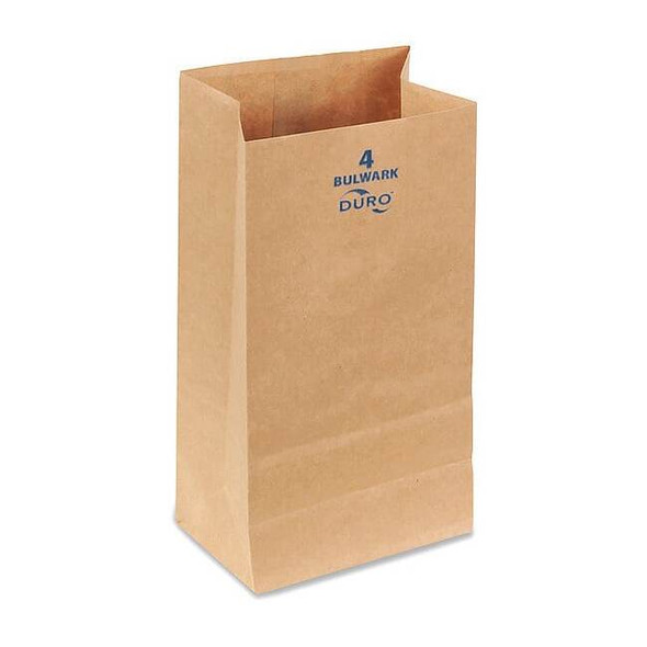 Duro Bag GroceryBag,3-1/6inD,9-3/4inH,PK400 71004