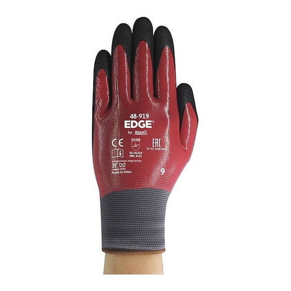 Edge Gloves, ,Nitrile ,9 1 PR 48-929