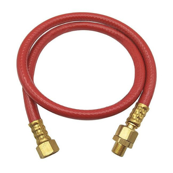 Speedaire 3/8" ID x 18" Coupled Snubber Hose 300 PSI RD 1AFJ1