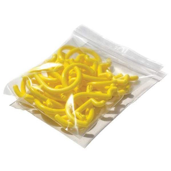 Functionaire Locking Pegboard Hooks, 1 1-2 in. L, PK25 25-FH2-2