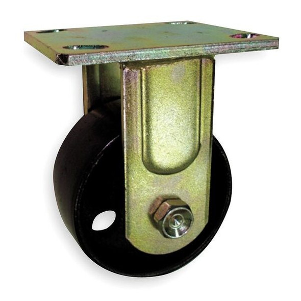 Manufacturer Varies Rigid Plate Caster,Steel,5 in.,1000 lb. 1NVC5