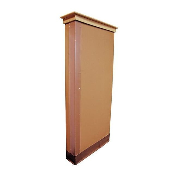 Manufacturer Varies Corner Guard, Clear, Smooth, PVC, 4 ft H 4LWT8