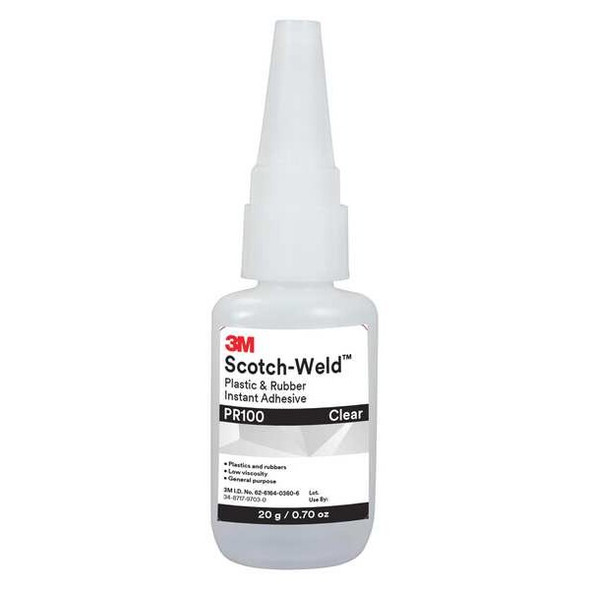 3m Instant Adhesive,0.71 fl oz,Bottle PR100 3m Instant Adhesive,0.71 fl oz,Bottle PR100