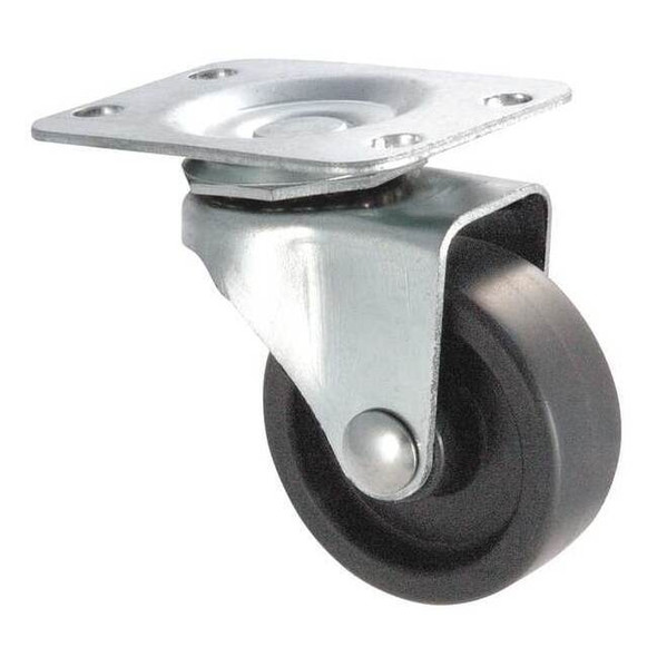 Manufacturer Varies Swivel Plate Caster,Poly,4 in.,140 lb,D 1UHP9