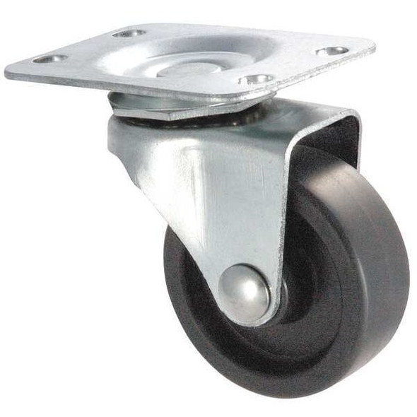 Manufacturer Varies Swivel Plate Caster,Poly,4 in.,140 lb,D 1UHP9