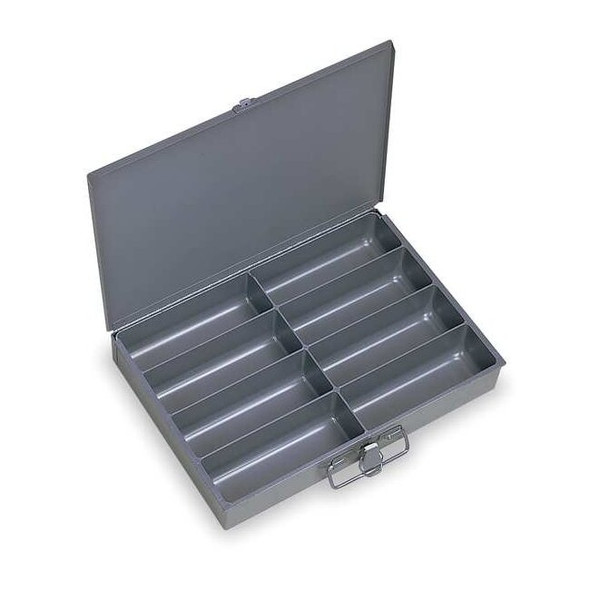 Steel, Compartment Drawer, 1-15/16 in D x 2 1/8 in H x 13-1/8 in W