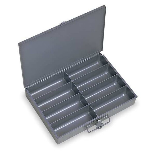 Steel, Compartment Drawer, 1-15/16 in D x 2 1/8 in H x 13-1/8 in W