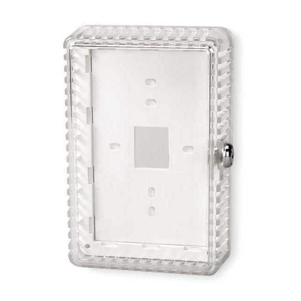 Manufacturer Varies Universal Thermostat Guard, Off-White, Plastic 2E999