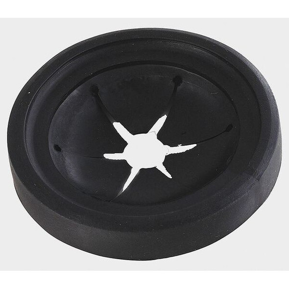 Manufacturer Varies Splash Guard, Disposal, Black, Rubber 4FEW7