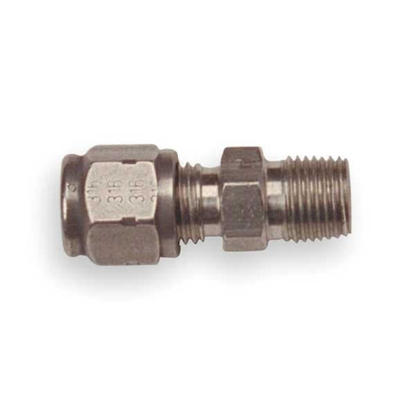 Tempco Compression Fitting,Non-Adj,1/8NPT,L 1/4 FTG-154-107