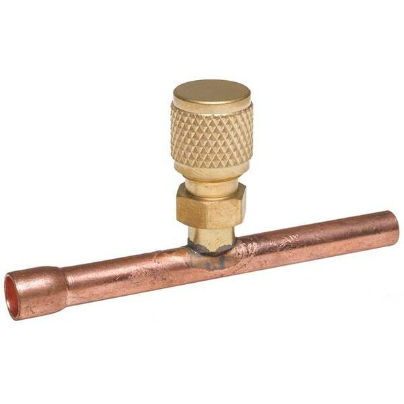 Manufacturer Varies 1/4" Access Valve Union Tee,PK2 4PDH5