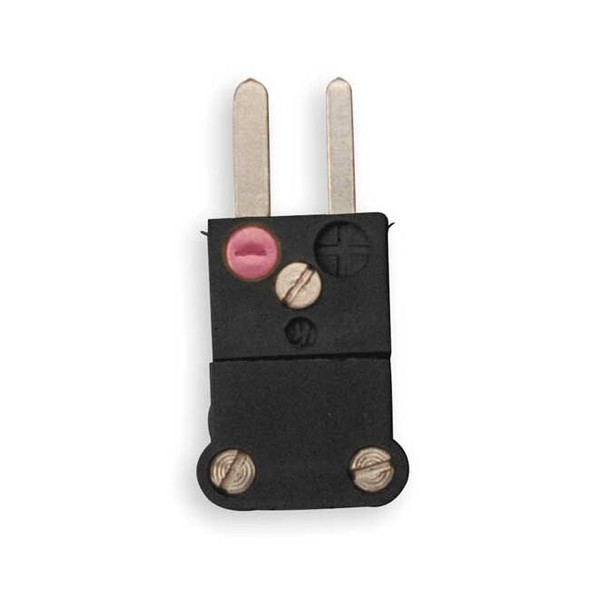 Tempco Thermocouple Plug, Black, Type J, Jack TCAR-1013