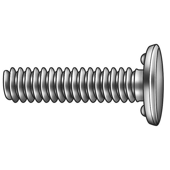 Manufacturer Varies Mnt Std,Pln, Crb Stl,#8-32,7/16in,100PK 1LAK6