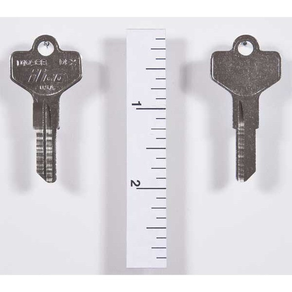 Kaba Ilco Key Blank, Pins 6,PK10 D1098B-DE2