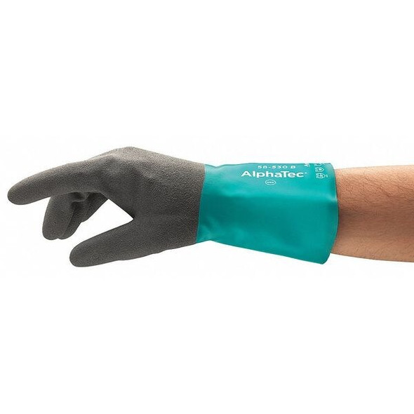 Ansell Chemical Resistant Gloves,12in.L,PR 58-530B Ansell Chemical Resistant Gloves,12in.L,PR 58-530B