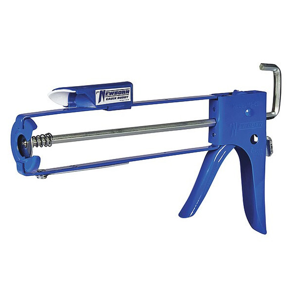 Newborn Caulk Gun, 10 oz Container Size, Steel, 10:01, Skeleton Frame 111