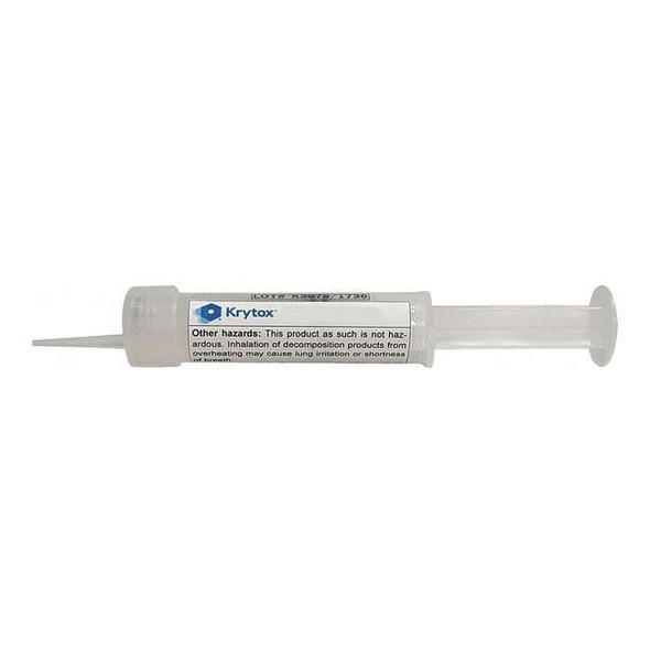 Krytox Lubricant, 14 oz, Tube, Synthetic Base, Colorless, VPF Series 1514