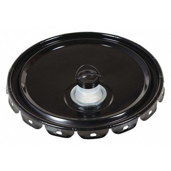 Manufacturer Varies Steel Pail Lid,Black,For Use With 1TMH7 LID-STL-S-UN