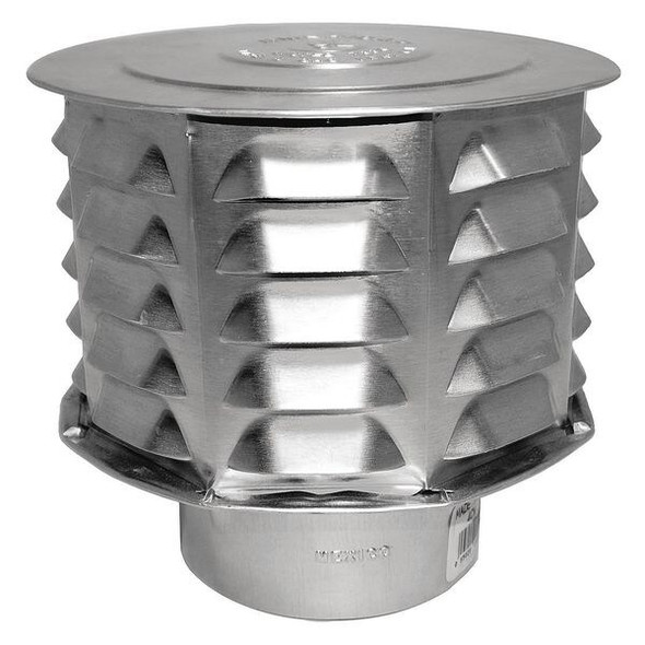 Ameri-Vent Cap,Universal Vent,6in 6CW