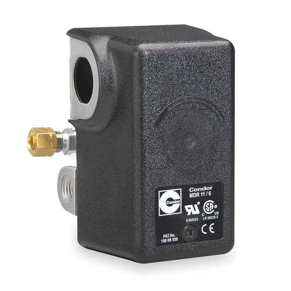 Condor Usa PressureSwitch,(4)1/4inFNPT,25-160psi 11GCXE