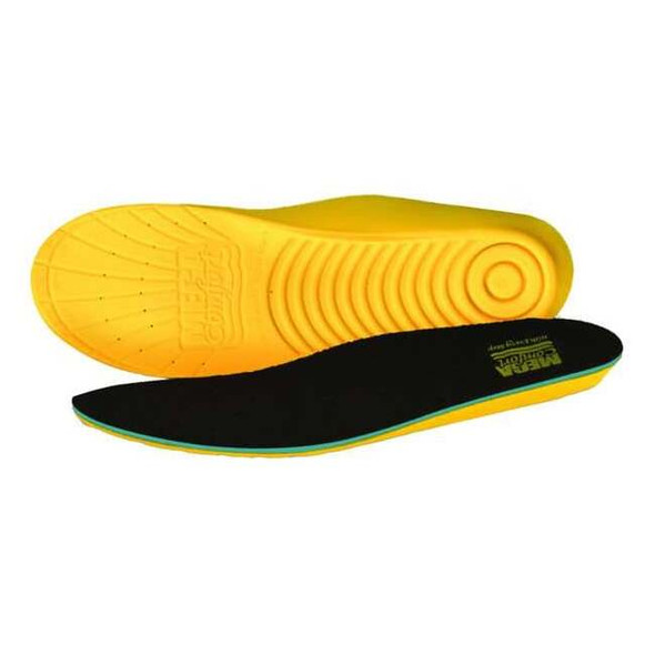 Anti-Fatigue Molded Insole, Unisex, Men's 14-15, Women's 16-17, 1 Pair