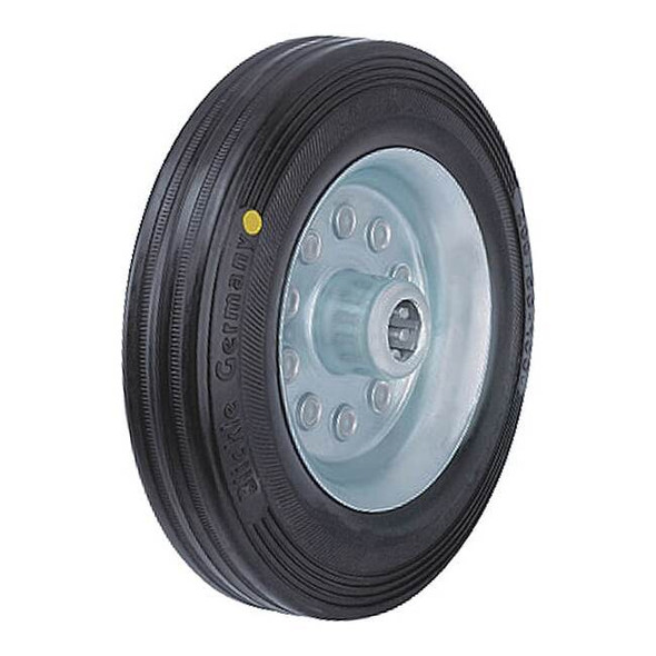Manufacturer Varies Caster Wheel,5" dia.,1-15/32" W,Black VE 125/12R-EL