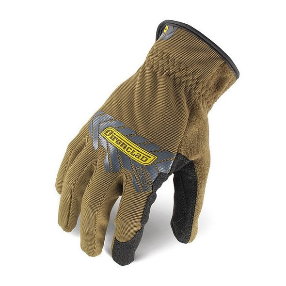Command(TM) Mechanics Touchscreen Gloves, Nylon Palm, Polyester Back, XL, Brown