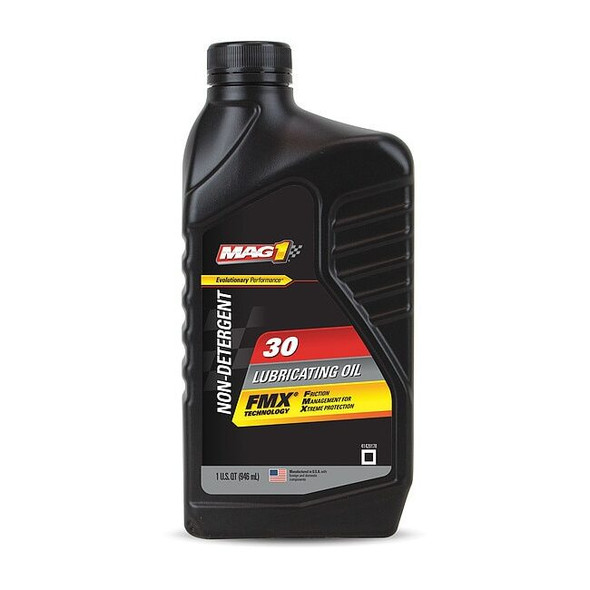 Mag 1 1 qt Bottle, Hydraulic Oil, 79.17 ISO Viscosity, 30 SAE MAG68761
