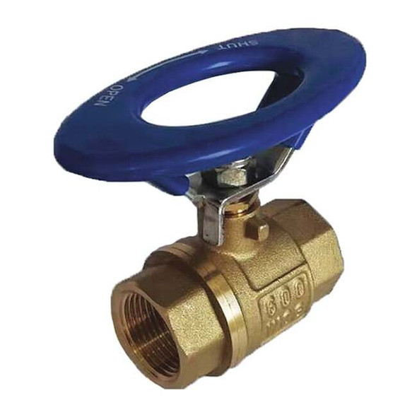 Manufacturer Varies 3/4" FNPT Brass Ball Valve Inline G-BVO-75