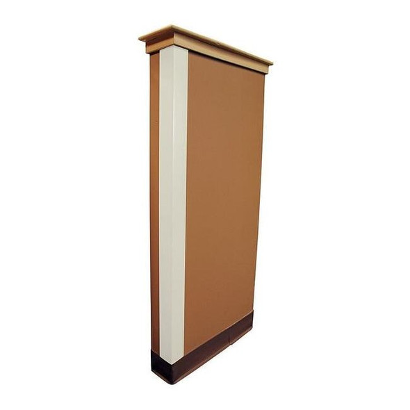 Manufacturer Varies Corner Guard, Eggshell, 2x48in, Adhesive 6YDE8