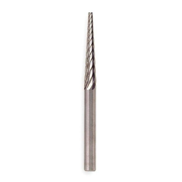 Widia Carbide Bur,Pointed Tree,1/4 In M40420