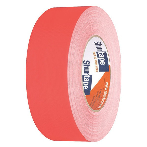 Shurtape Duct Tape,FluorescentOrange,1 7/8inx60yd PC 619 FLO-48mm x 55m-24 rls/cs