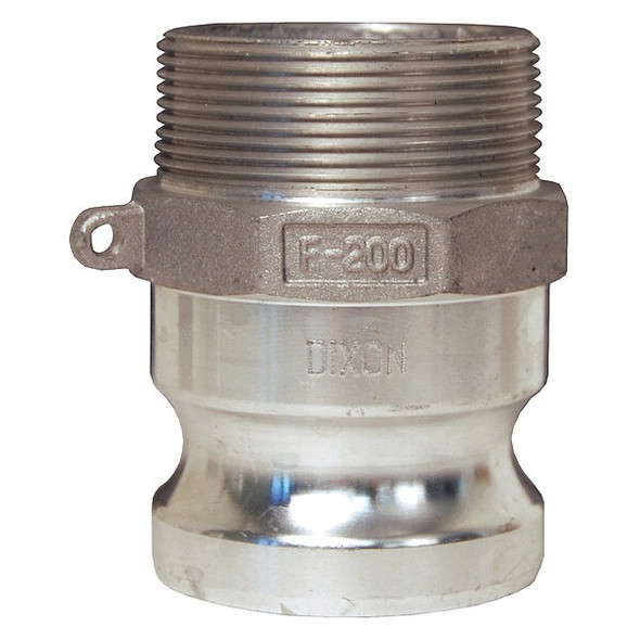Dixon Cam and Groove Adapter,2-1/2",Aluminum G250-F-AL