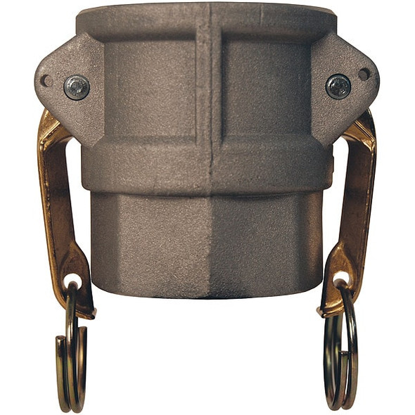 Dixon Cam and Groove Coupling,2-1/2",Aluminum G250-D-AL