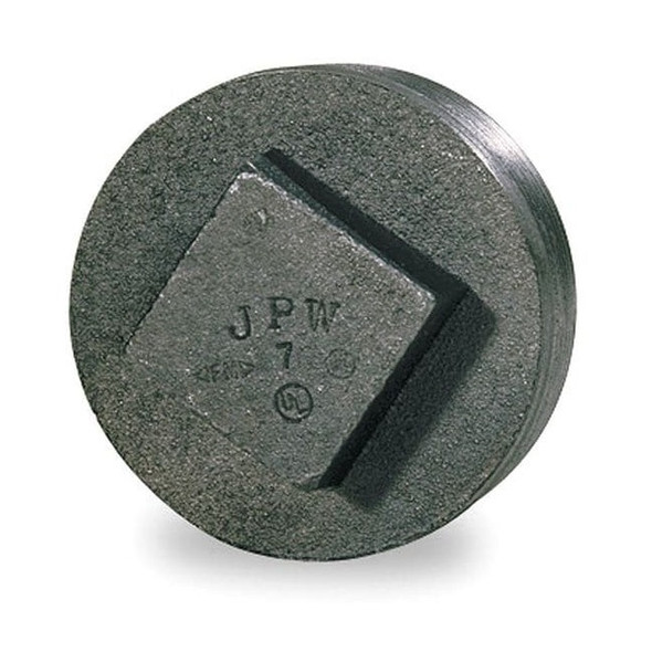 Square Head Plug Square Head Plug, 2-1/2" Pipe, MNPT, Malleable Iron, 150