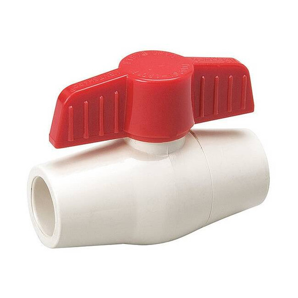 Manufacturer Varies Manual 2-Way Ball Valve,Socket,CPVC 107-123