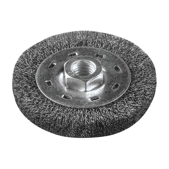 Makita Wire Wheel Brush,Crimped,Arbor Hole A-98376