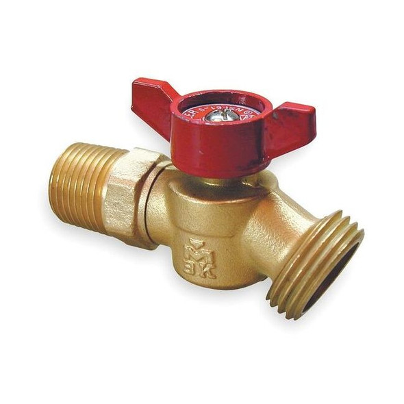 Manufacturer Varies Hose Bibb,Quarter Turn,No Kink,3/4 In M 102-354HN