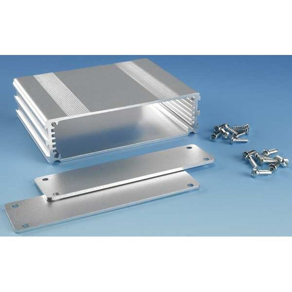 Screws Electrical Enclosures, 3.16 in H, 1.19 in D, 4.27 in W, 4, Aluminum