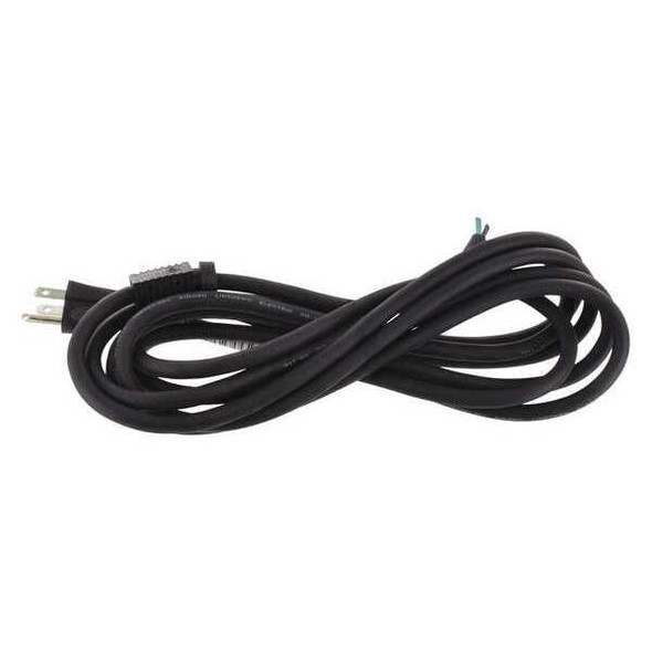 Manufacturer Varies Power Cord,5-15P,SJO,6 ft.,Blk,13A,16/3 E3606