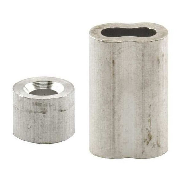 Primeline Tools 1/4 in. Aluminum Ferrules and Stops (2 pack) GD 12154