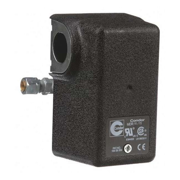 Pressure Switch, Standard, DPST, 1 Ports, 1/4" FNPT, 20 to 105 psi Range