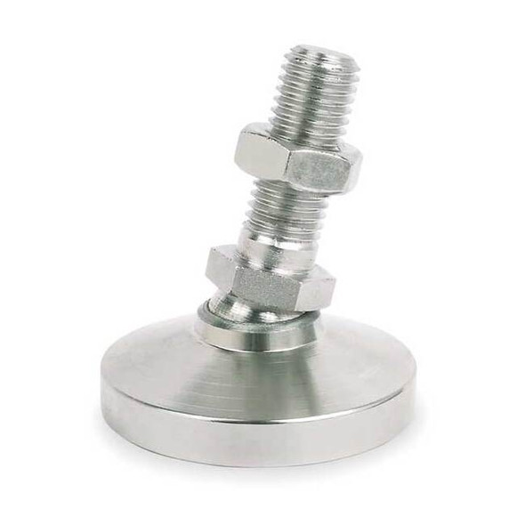 S & W Manufacturing Level Mount,Swivel Stud,1/2-13,1-7/8 in. BSW-2AN