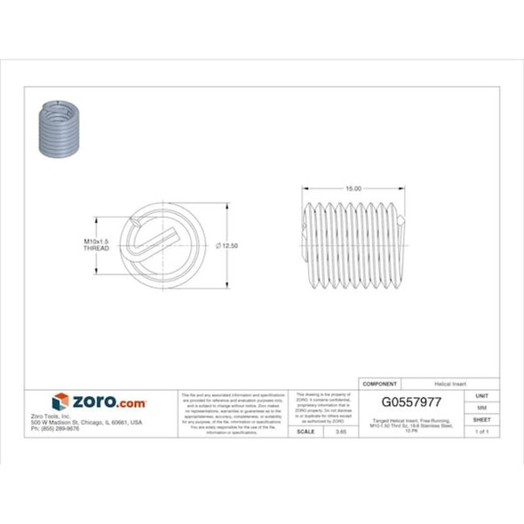 Manufacturer Varies 3520-10.00X1.5D