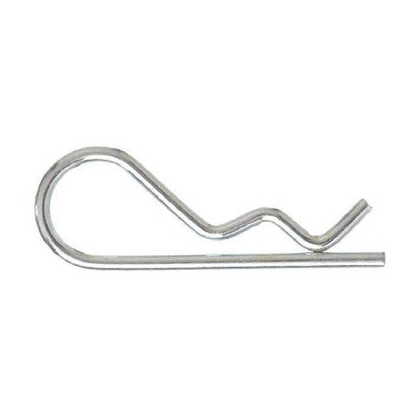 Bridge Cotter Pin, 1/16 in Dia, 1-5/16 in L, Steel, 25 PK
