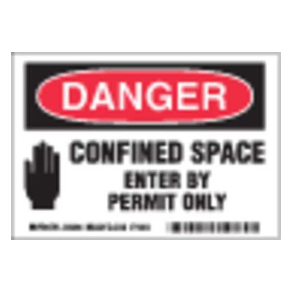 Brady Equipment Label,3-1/2 In. H,PK5, 86280 86280